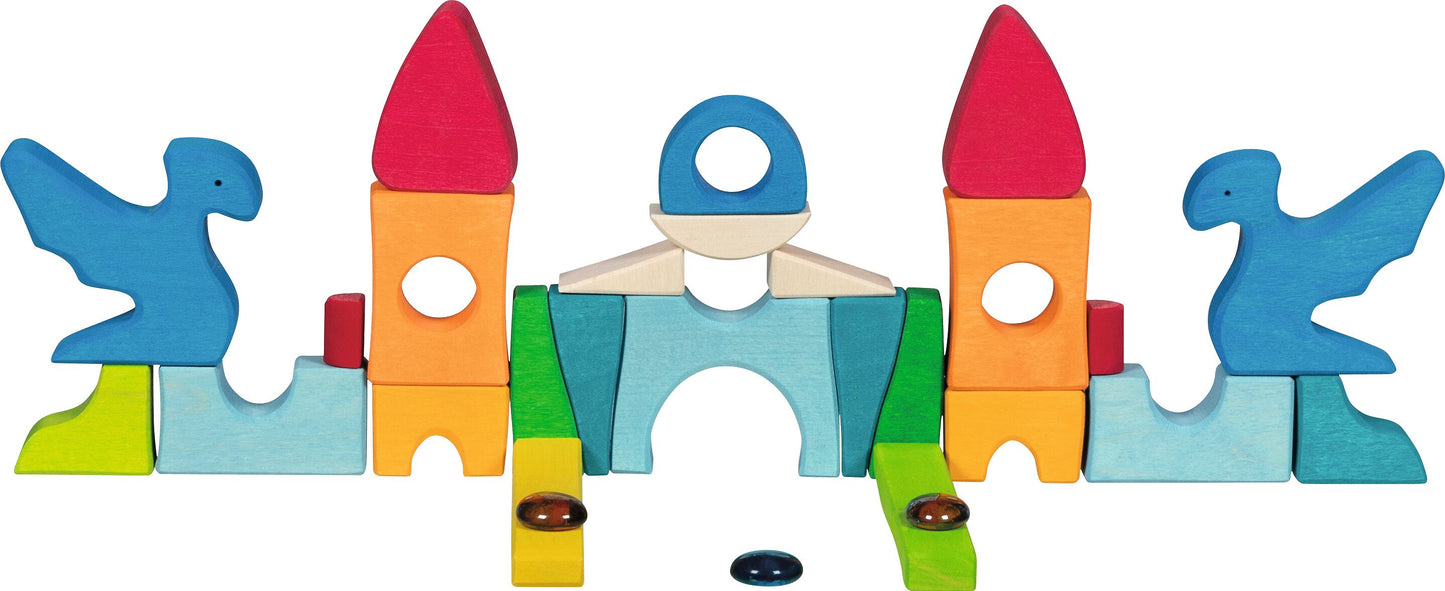 Schlossbaupuzzle Burg Funkelstein