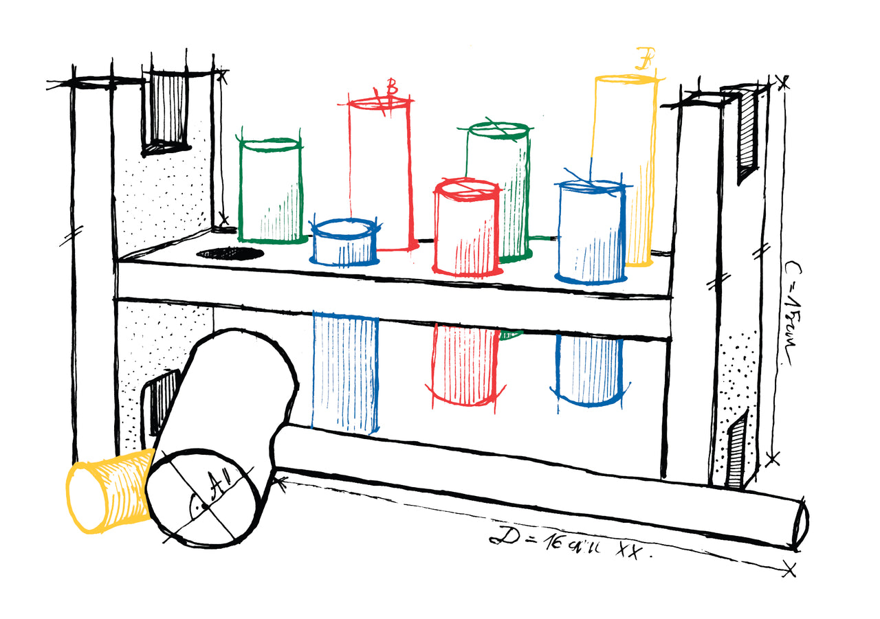 Klopfbank Regenbogen