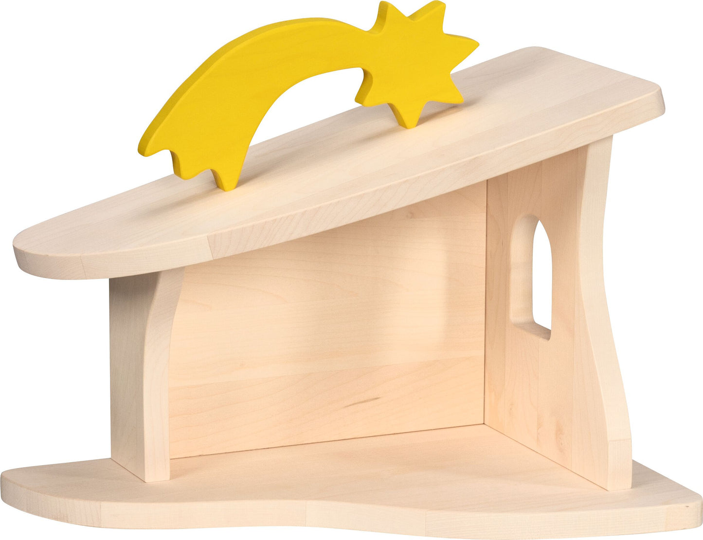 Stall, Krippe, montiert