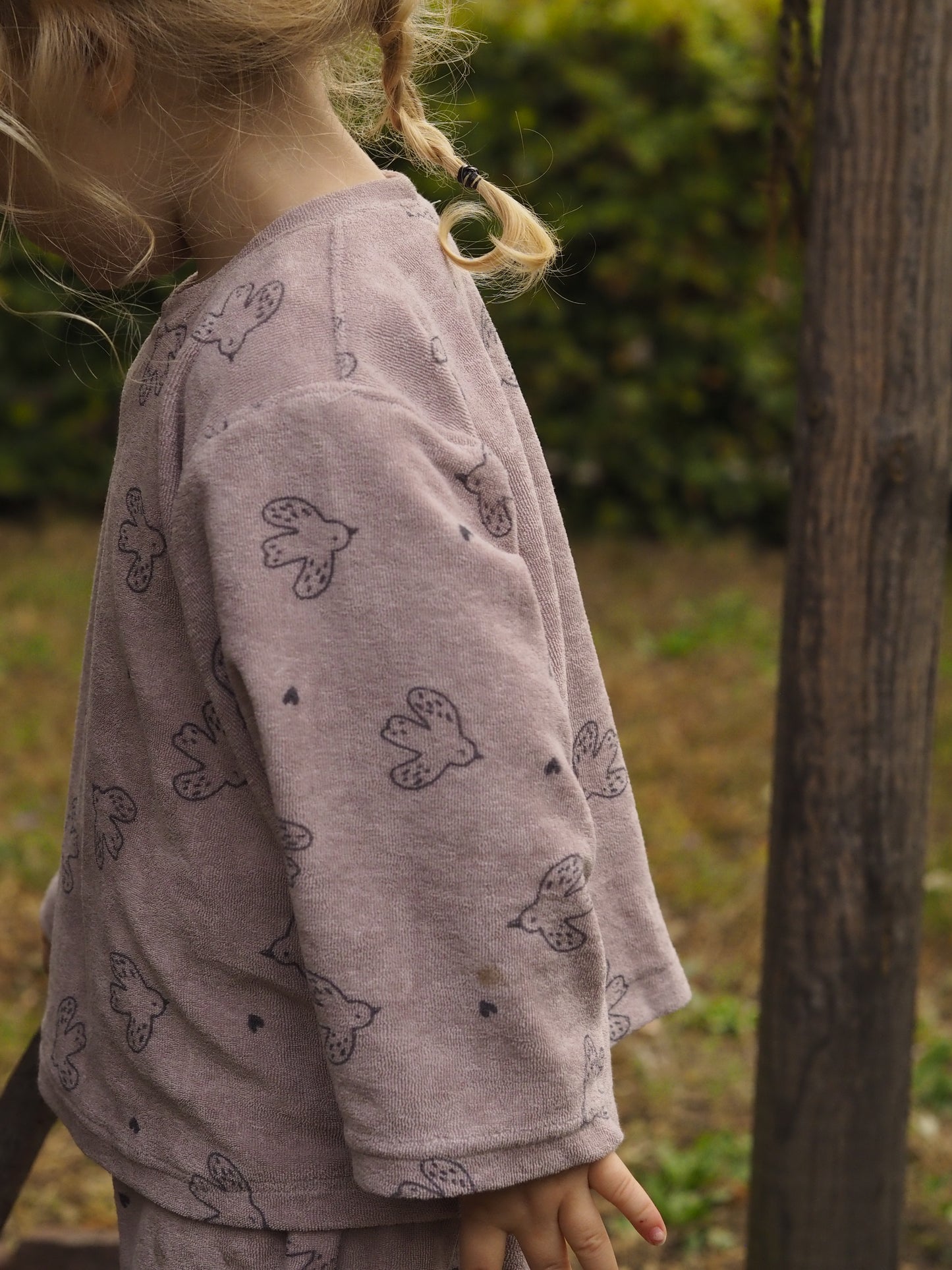 lovely bird terry set