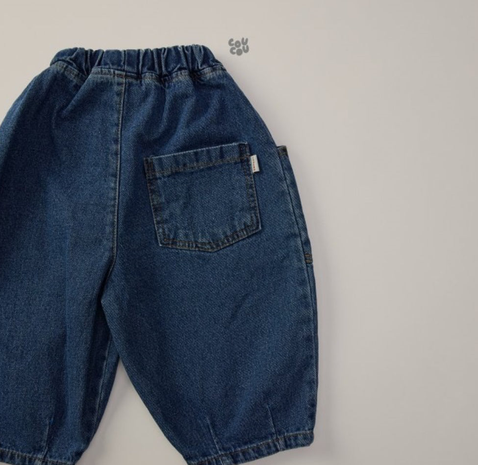 Preorder Balloon Pocket Denim Pants