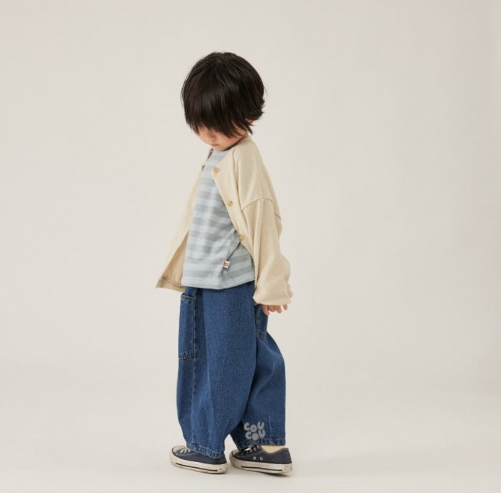Preorder Balloon Pocket Denim Pants