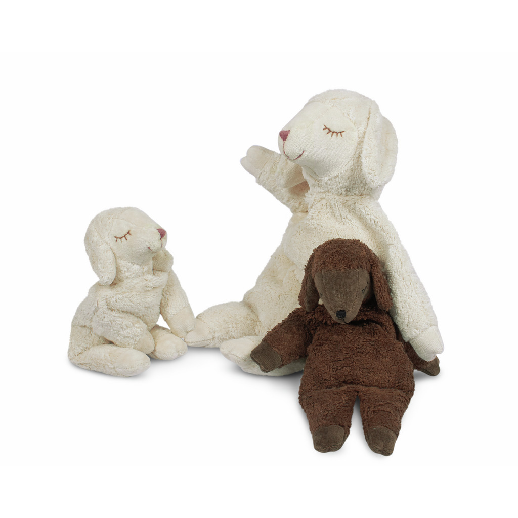Kuscheltier Schaf groß / weiss