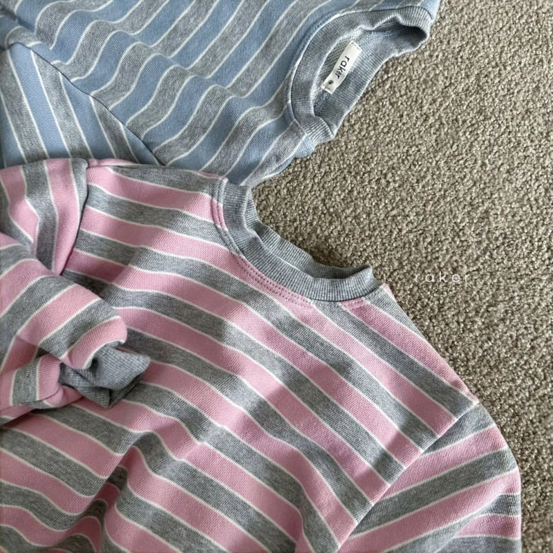 Preorder Macaron Stripe Sweatshirt