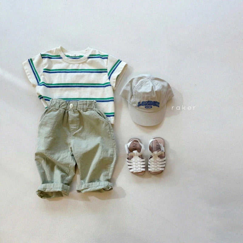 Preorder Cotton Box Striped Tee