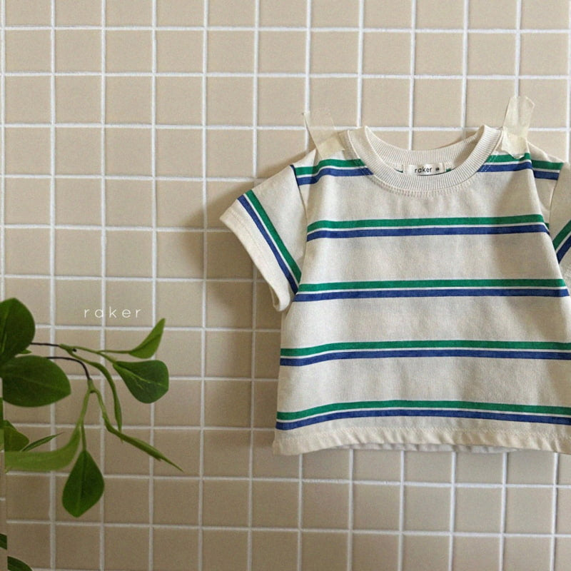 Preorder Cotton Box Striped Tee