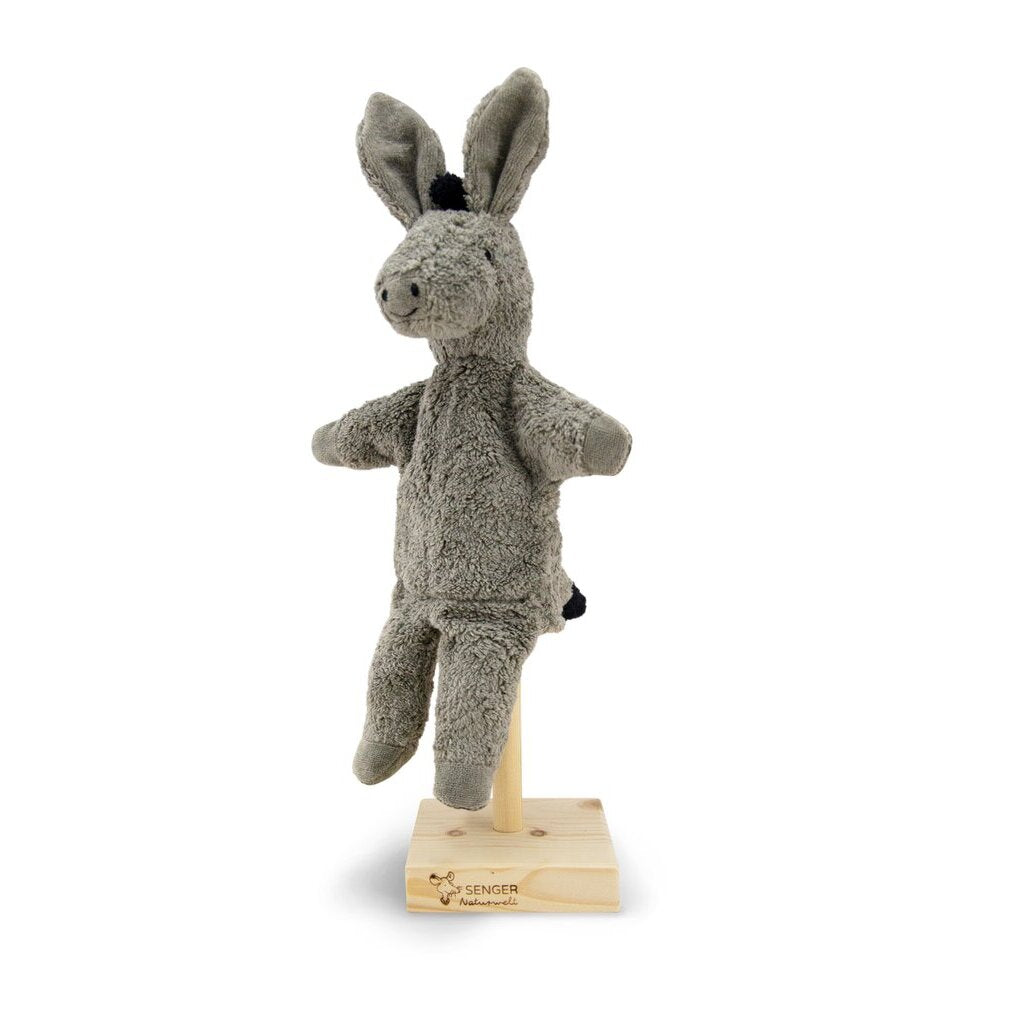 Handspielpuppe Esel