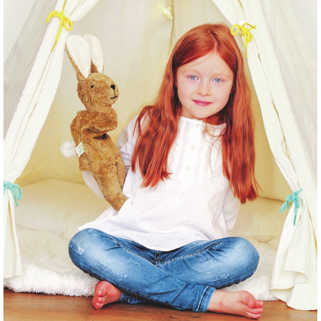 Handspielpuppe Hase