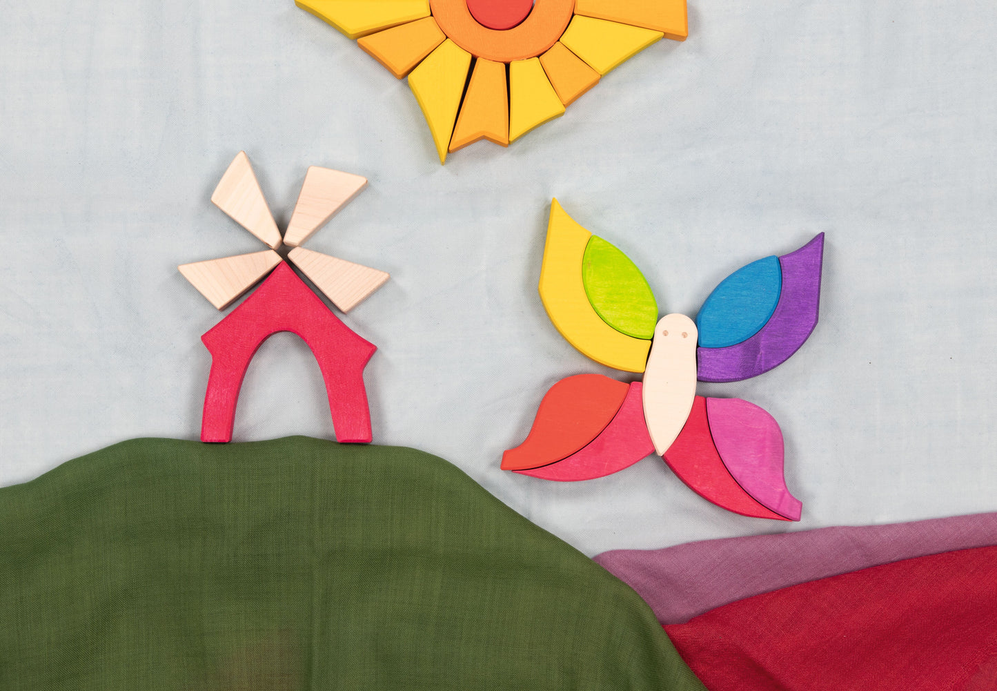 Legespiel Schmetterling Mariposa