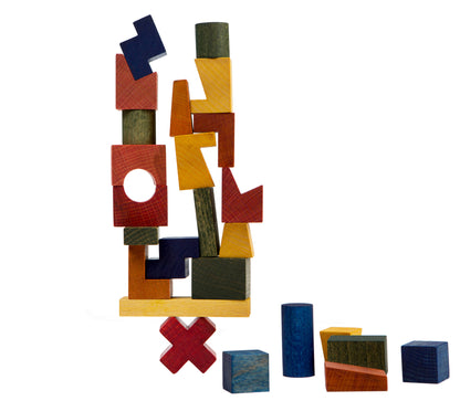 Regenbogen-Stapelturm