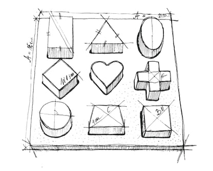 Natur Formen Sortierpuzzle