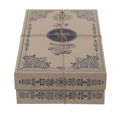 XL Steckspiel aus Naturholz | 17 Teilig