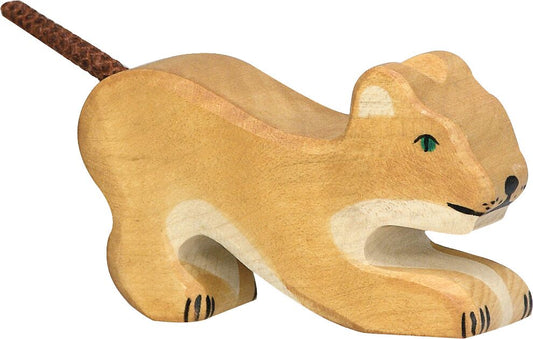 Löwe, klein spielend