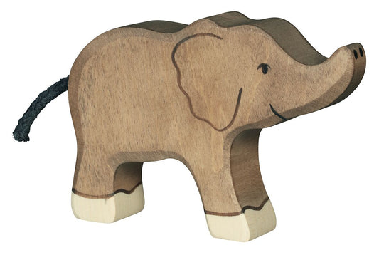 Elefant klein Rüssel hoch