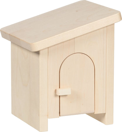 Kleiner Stall, montiert