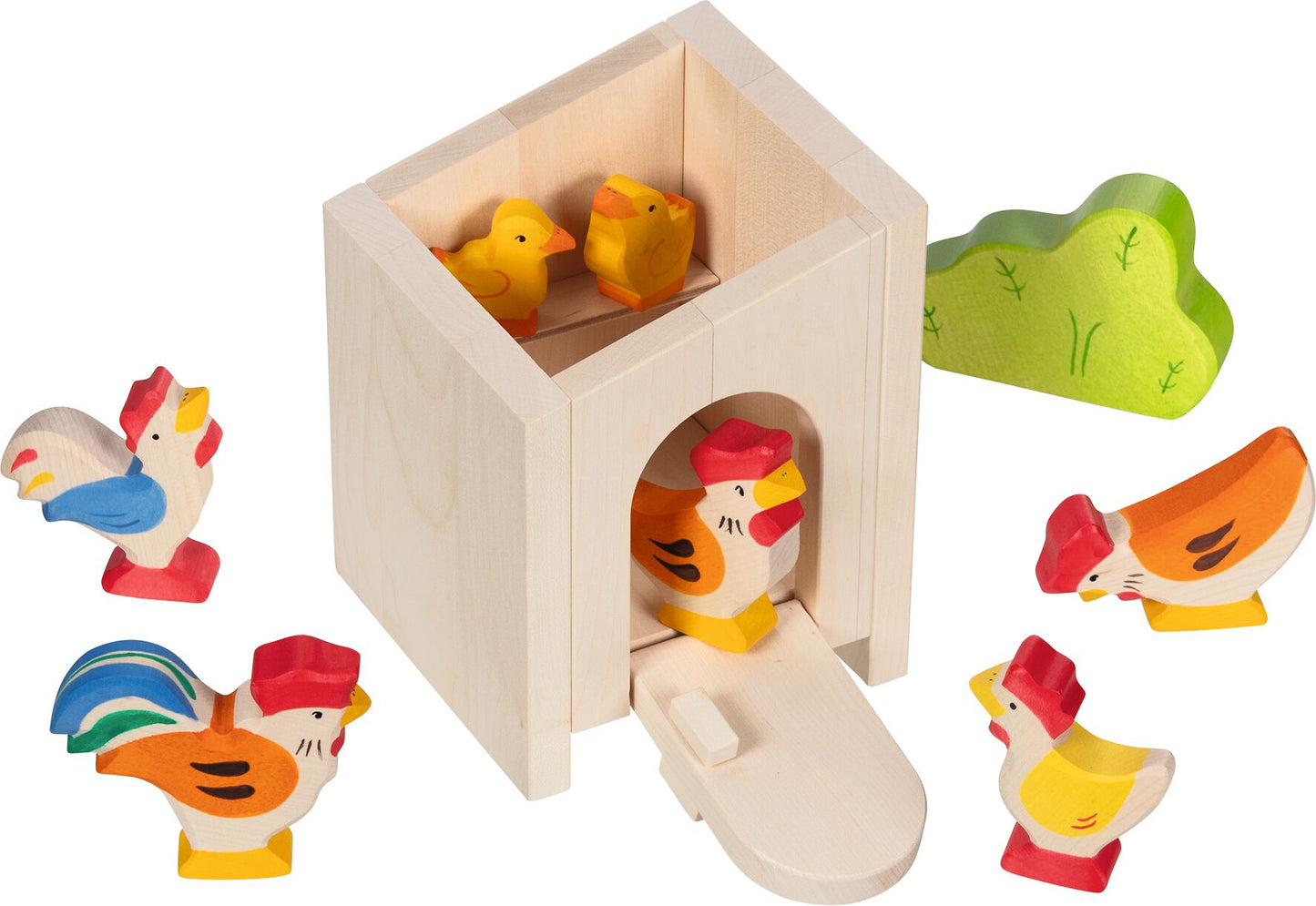 Kleiner Stall, montiert