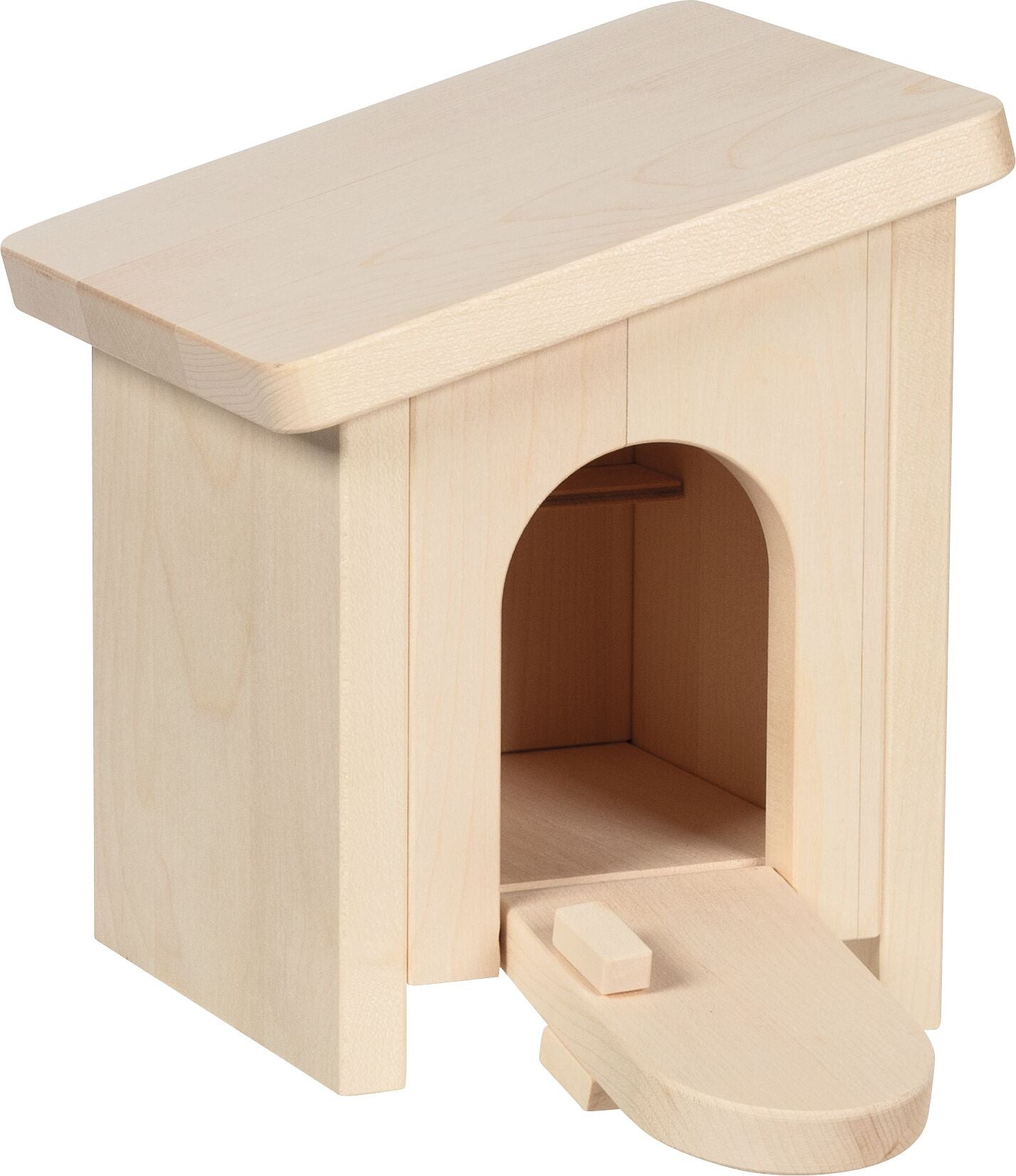 Kleiner Stall, montiert