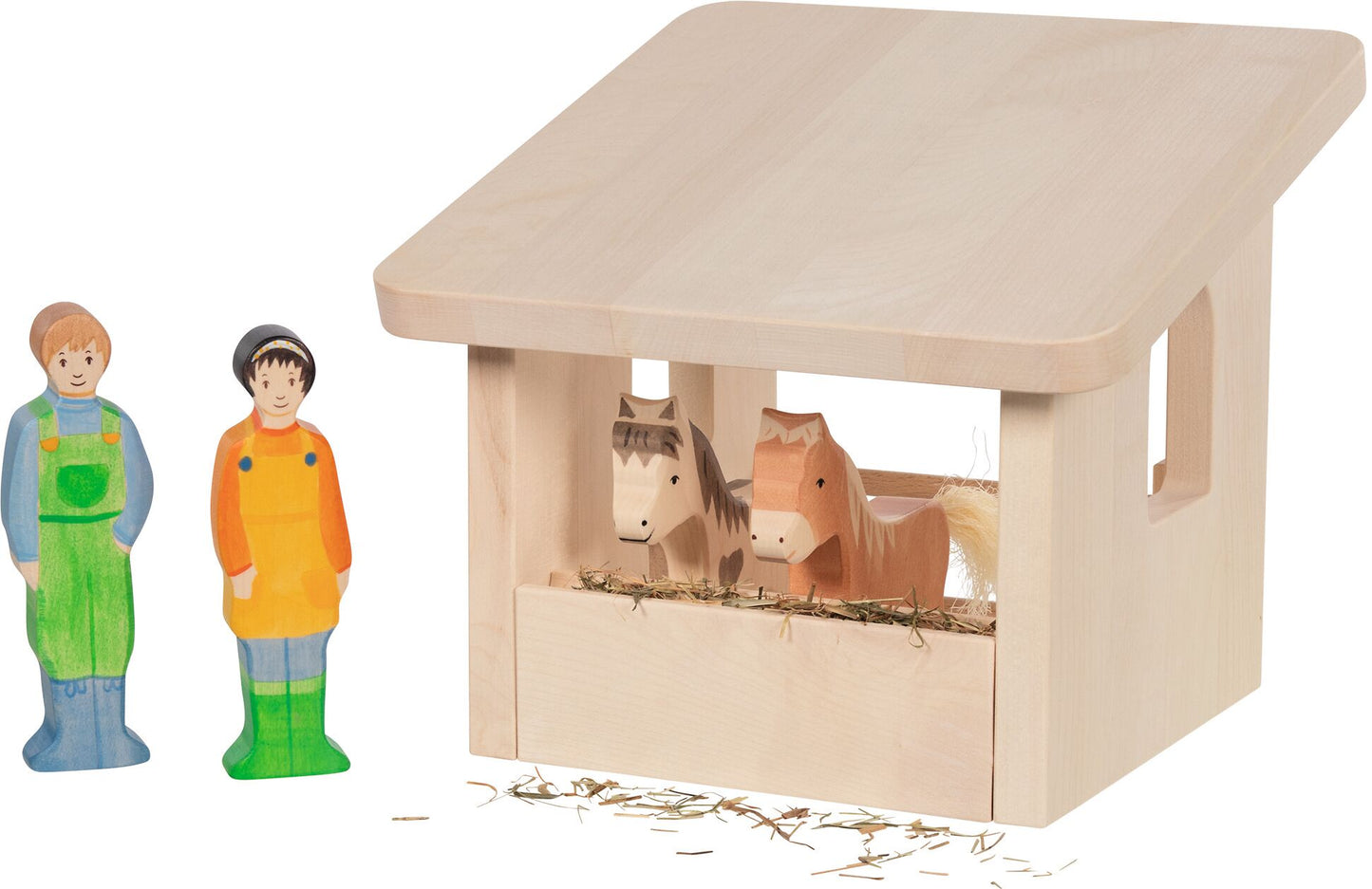 Unterstand für Tiere, montiert