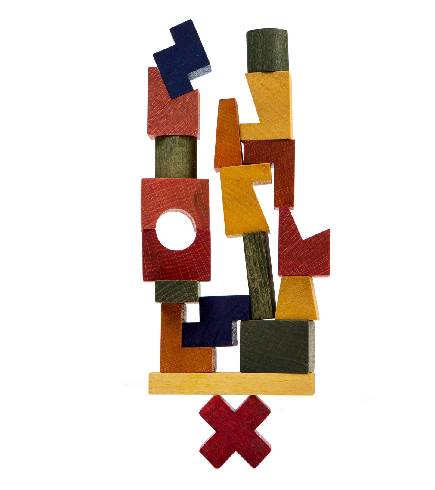 Regenbogen-Stapelturm