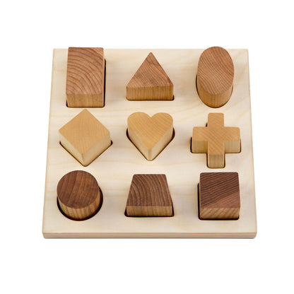 Natur Formen Sortierpuzzle