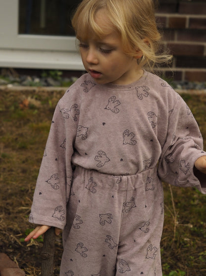 lovely bird terry set