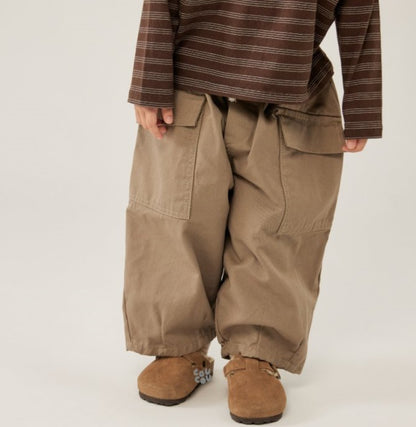 Preorder Balloon Cargo Cotton Pants