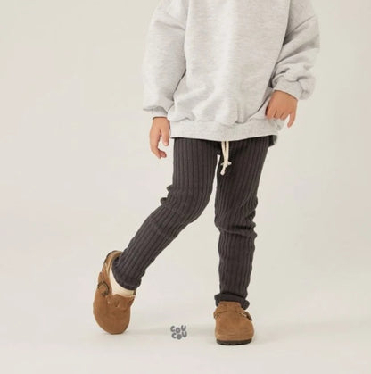 Preorder Knit Rinbed Leggings