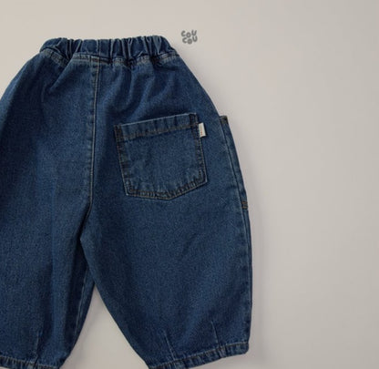 Preorder Balloon Pocket Denim Pants