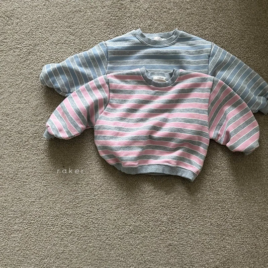 Preorder Macaron Stripe Sweatshirt