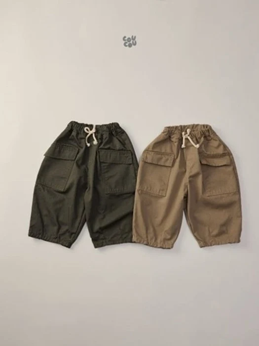 Preorder Balloon Cargo Cotton Pants