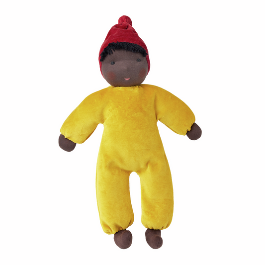 Waldorfpuppe NANA safran