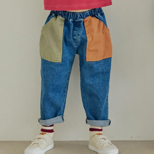 Preorder Stretch Color Block Pocket Pants