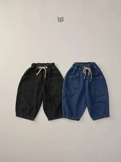 Preorder Balloon Pocket Denim Pants