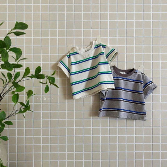 Preorder Cotton Box Striped Tee