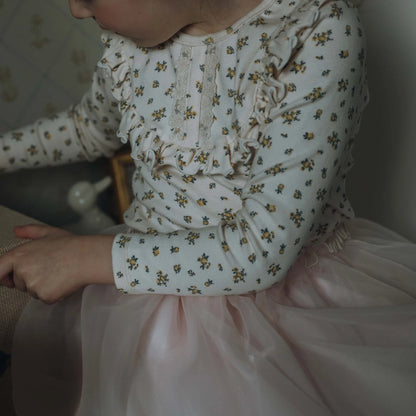 flower lace tee