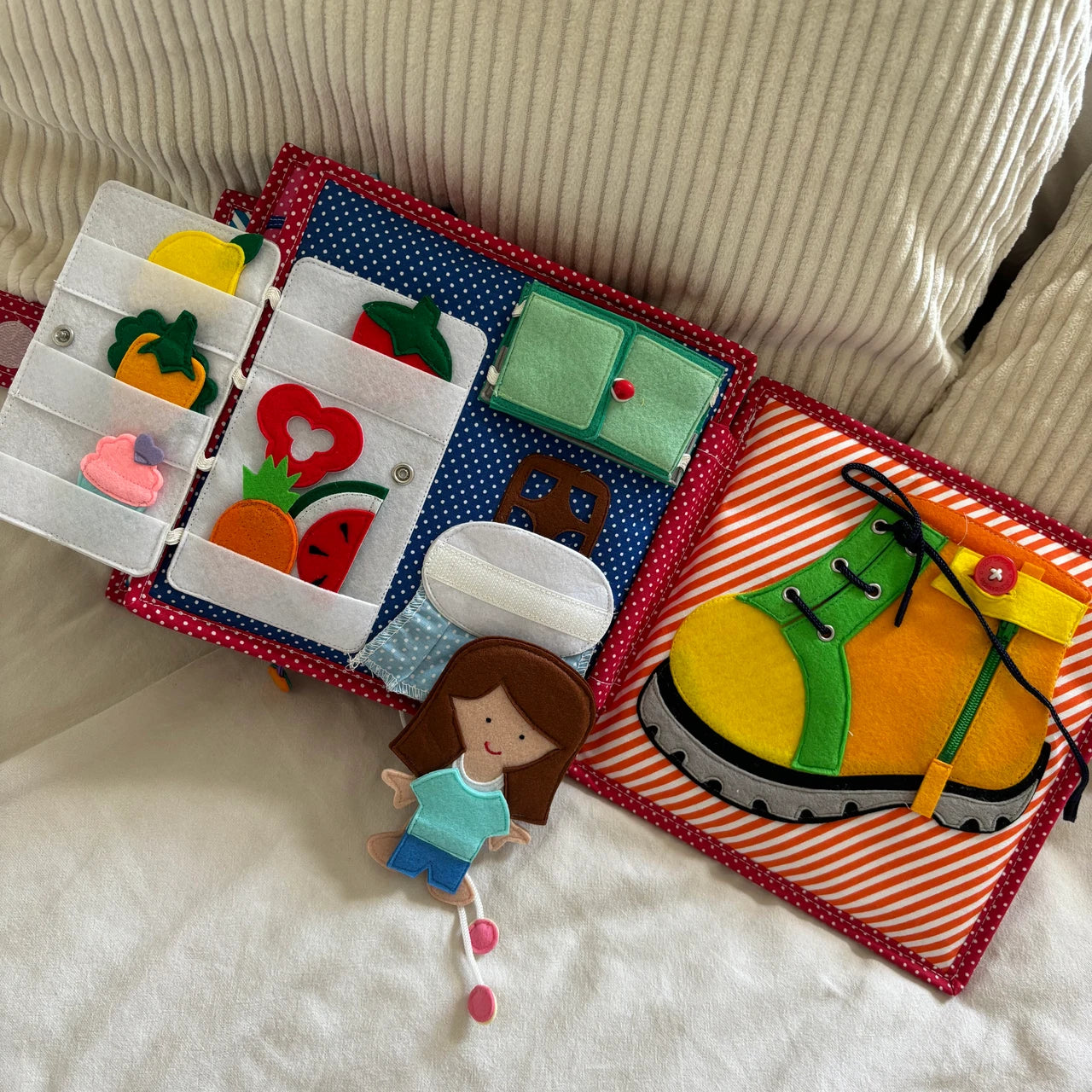 hey du! 6 seiten quiet book