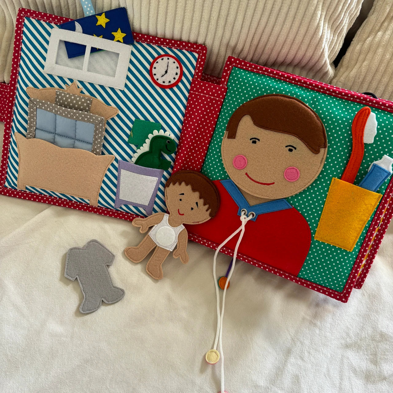 hey du! 6 seiten quiet book