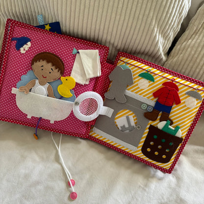 hey du! 6 seiten quiet book