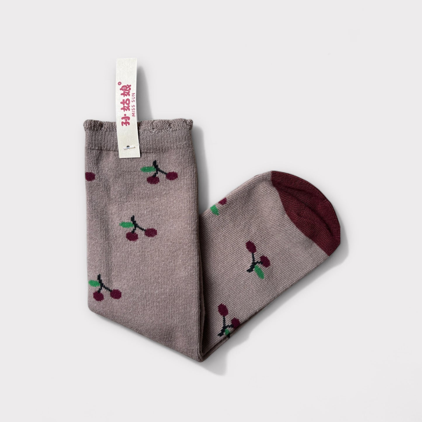 cherry socks