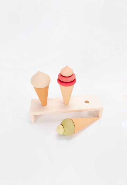 Waffeleis Set